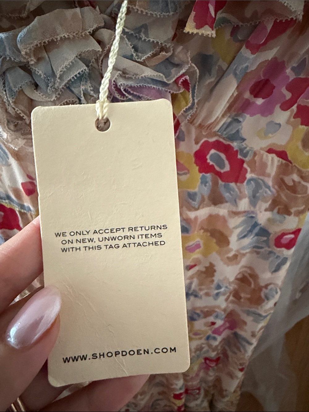 DÔEN Amerelle dress new with tags - Picture 6 of 7